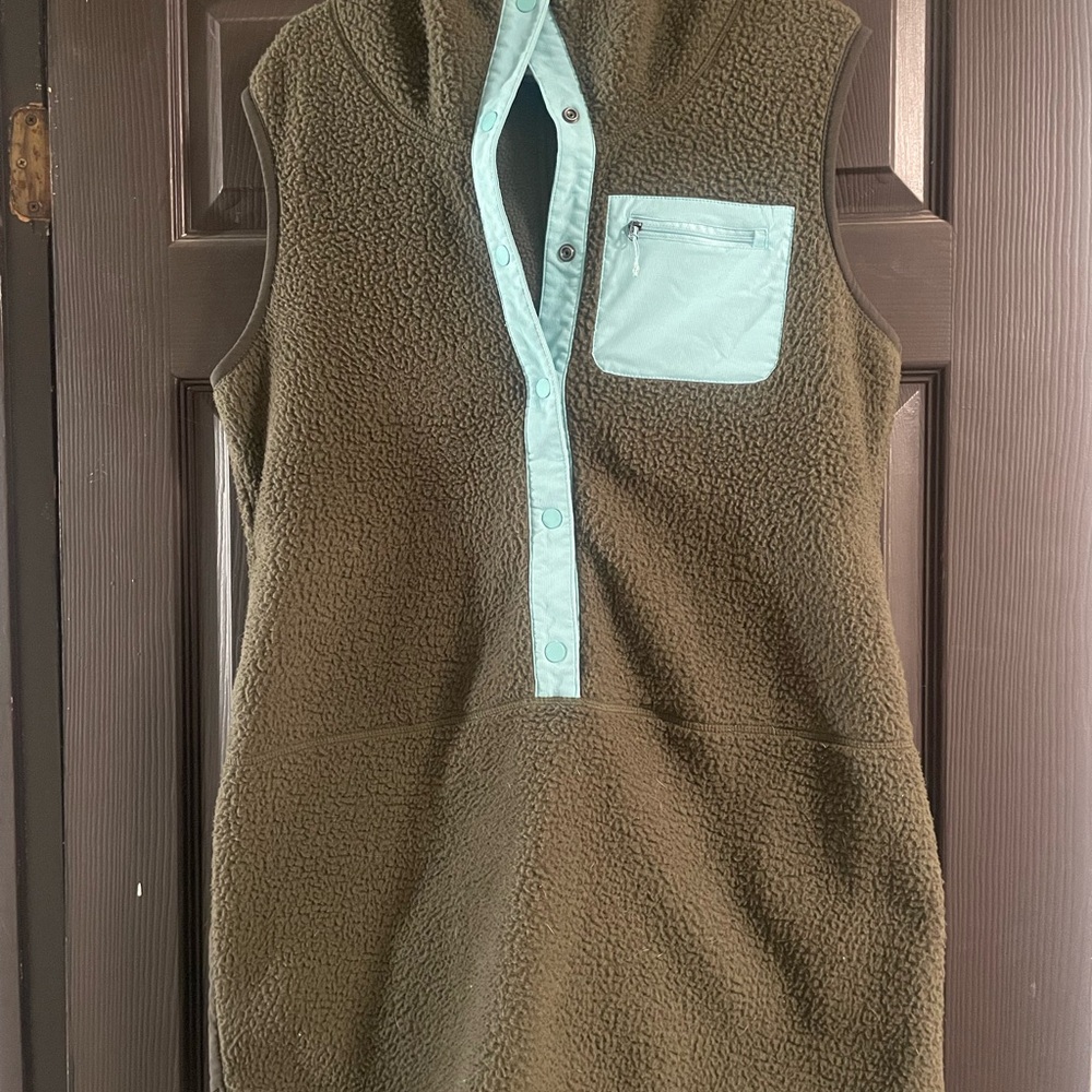 Title Nine Annapurna Fleece Dress- L